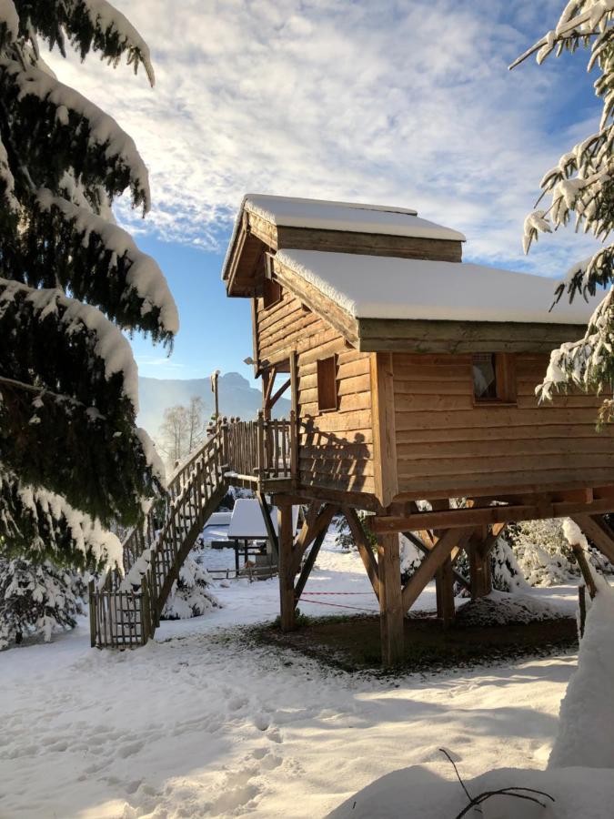 La Cabane à l'Orée des Bornes Évires Extérieur photo