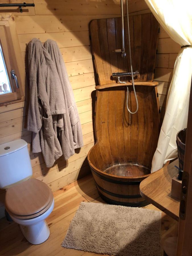 La Cabane à l'Orée des Bornes Évires Extérieur photo