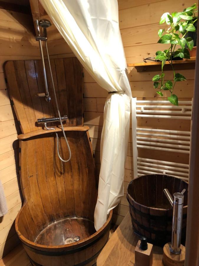 La Cabane à l'Orée des Bornes Évires Extérieur photo