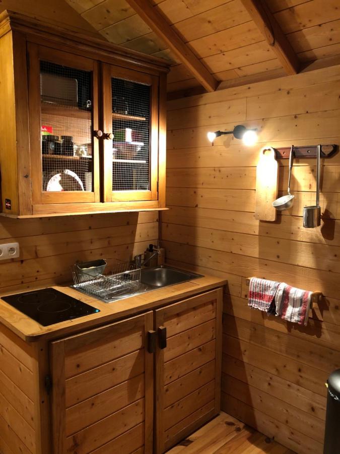 La Cabane à l'Orée des Bornes Évires Extérieur photo