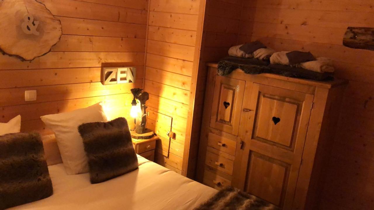La Cabane à l'Orée des Bornes Évires Extérieur photo